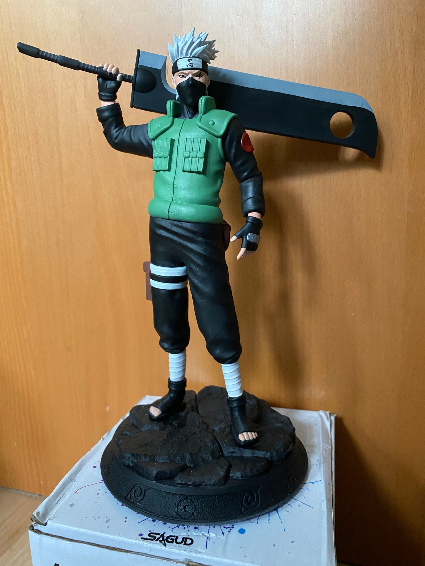 Kakashi figures, naruto anime, action, ninja, anbu, hokage